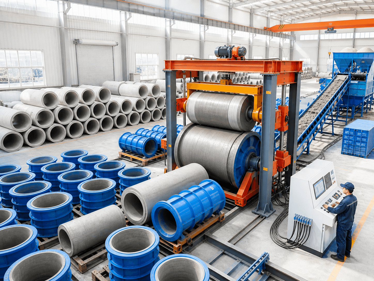 Factory background