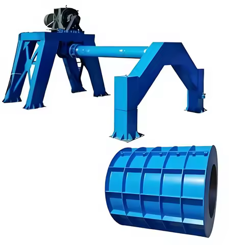 09Full Set Suspension Roller Concrete Pipe Production