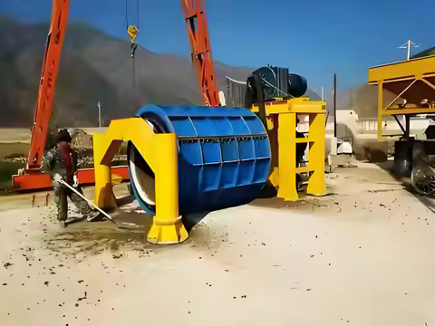 Suspension Roller Concrete Pipe Making Machine for