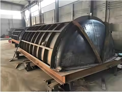 Q235 Steel Reinforced Septic Tank Mould Large