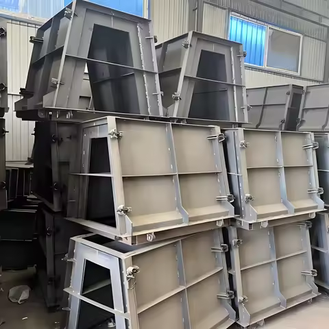 Custom Geometry Precast U Ditch Steel Casting